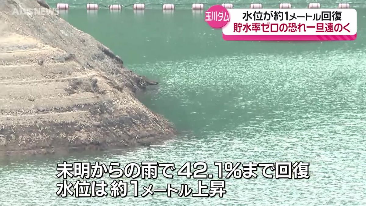玉川 ダム 貯水 率