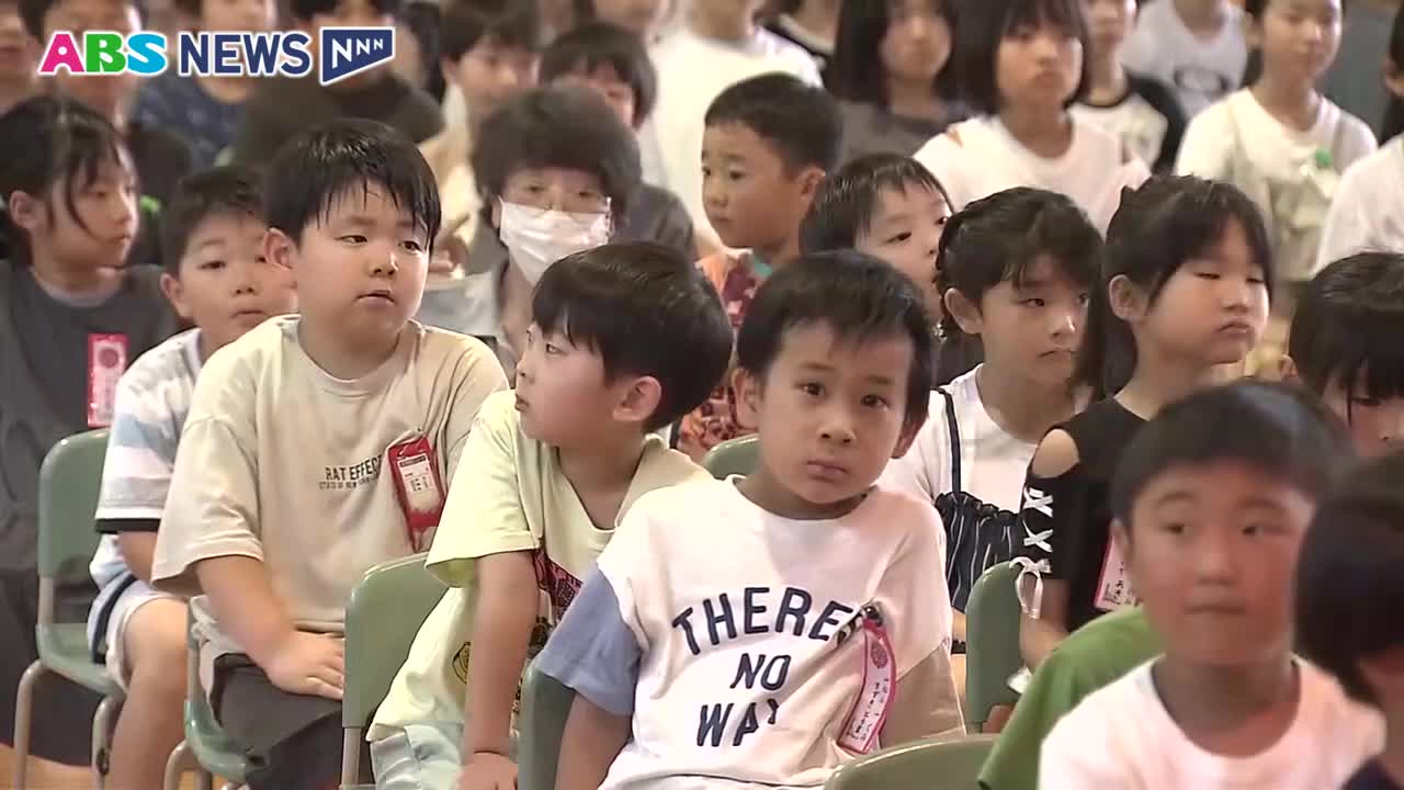 あすから夏休み！全校集会で児童が夏休みの目標発表 安全に過ごすため