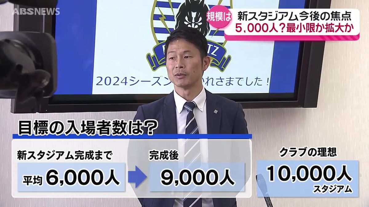 新スタジアム整備は八橋地区で…秋田市が正式提案 　スタジアムの規模や費用の負担・事業主体などあわせて今後も協議継続