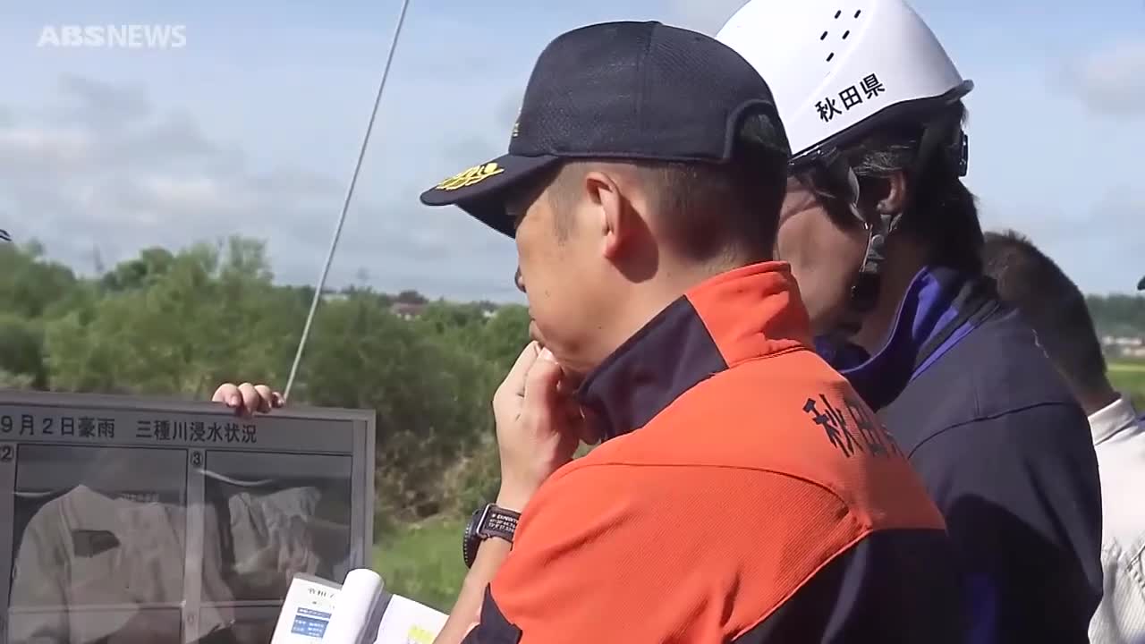 鈴木知事が大雨で浸水被害のあった県北部を視察（2025年9月6日掲載