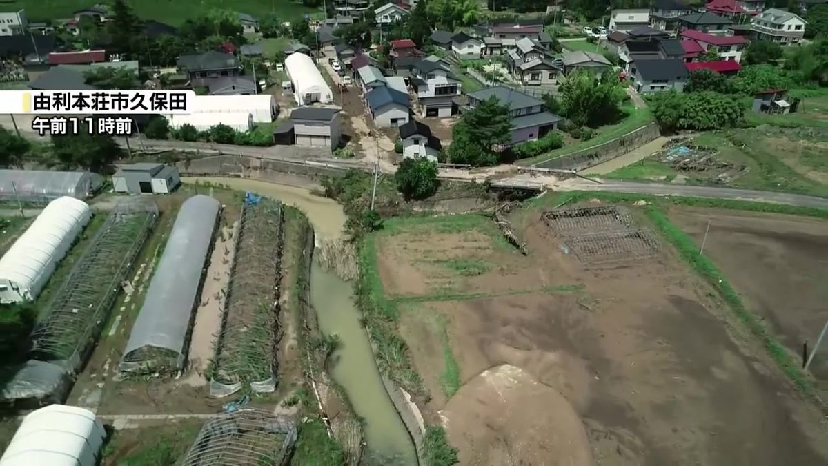 記録的大雨 住宅被害が250棟超 公共土木施設が被害100億円超 判明分