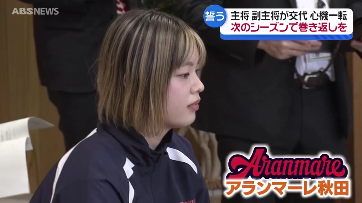 アランマーレ秋田が市役所を訪問　新キャプテンなどが来シーズンの巻き返しを誓う　沼谷市長からも助言