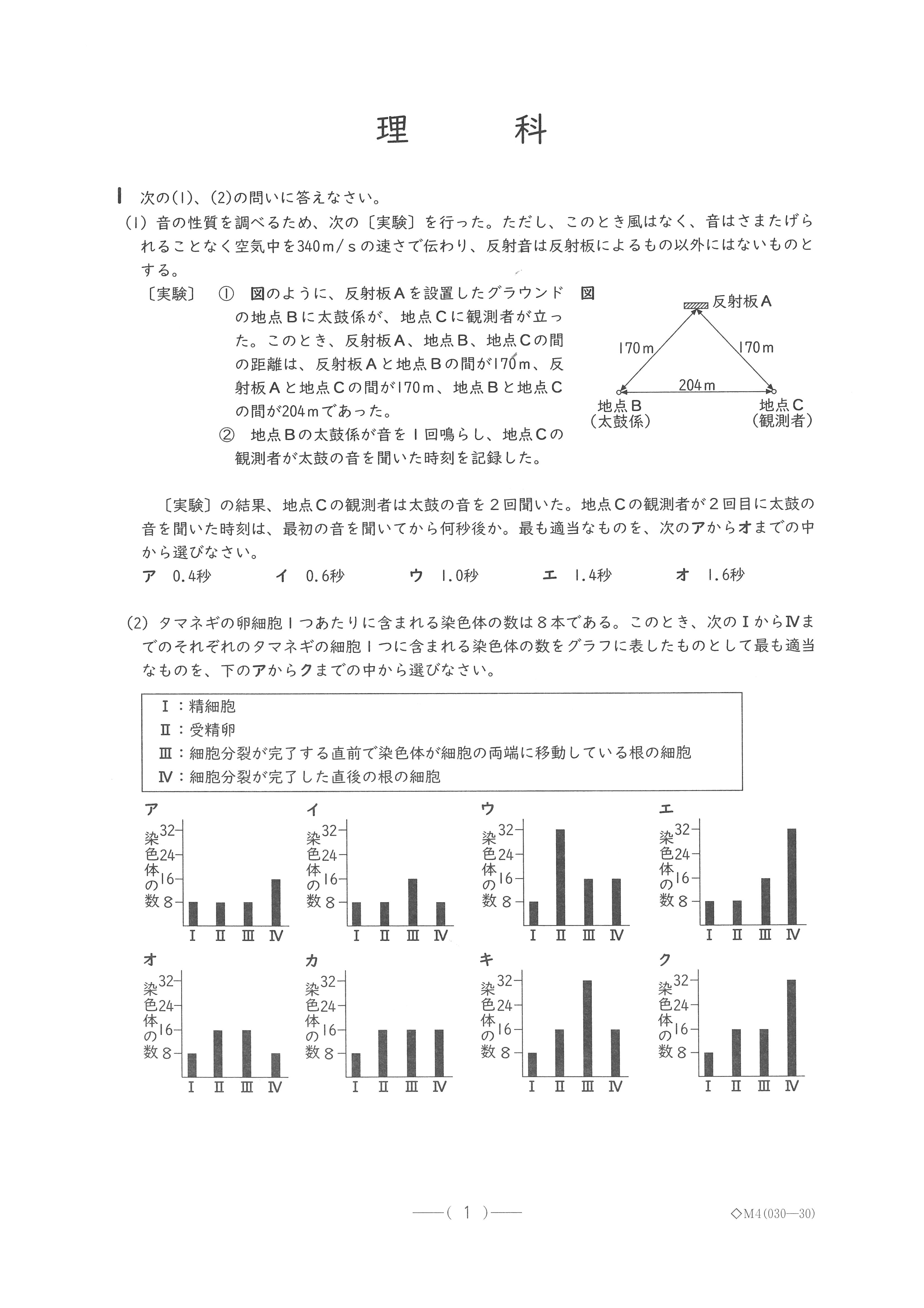 2026年度 愛知県公立高校入試 問題・解答【理科】（2026年2月24日掲載