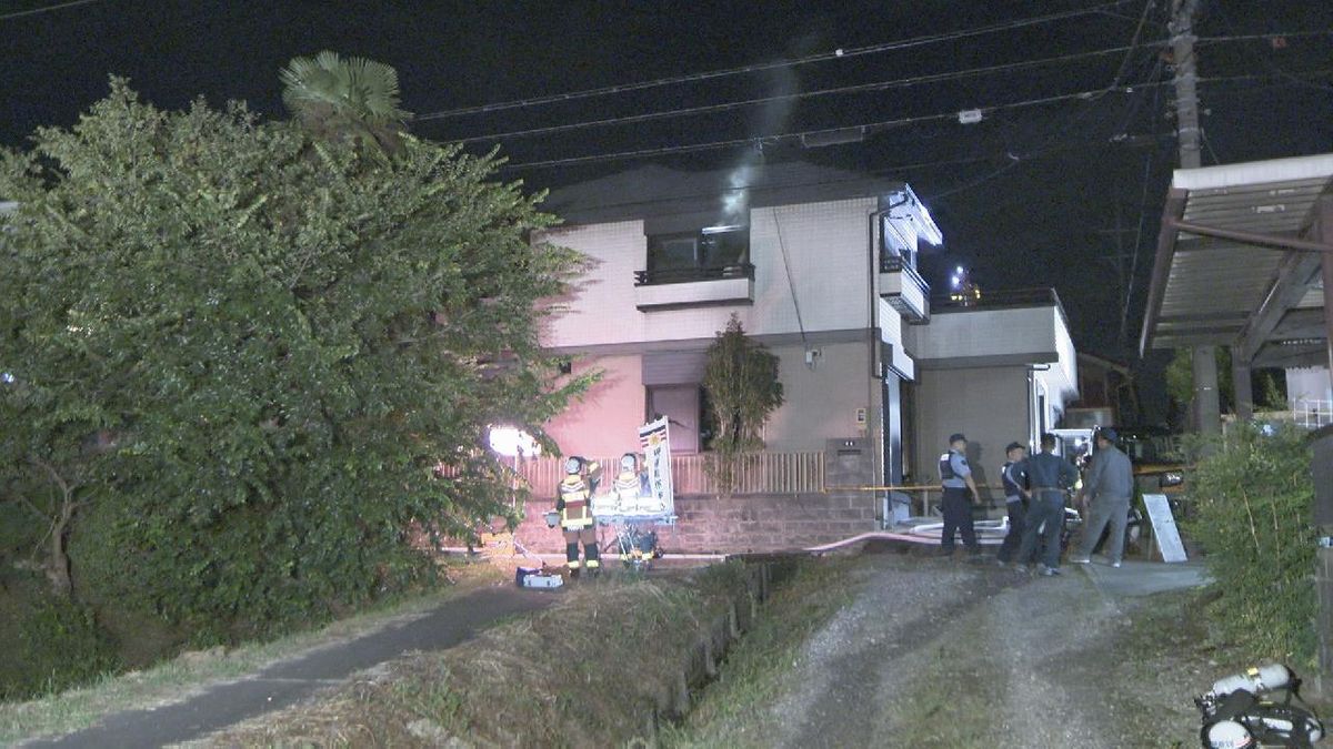 木造2階建ての住宅が焼ける火事　24歳男性死亡　愛知・豊田市