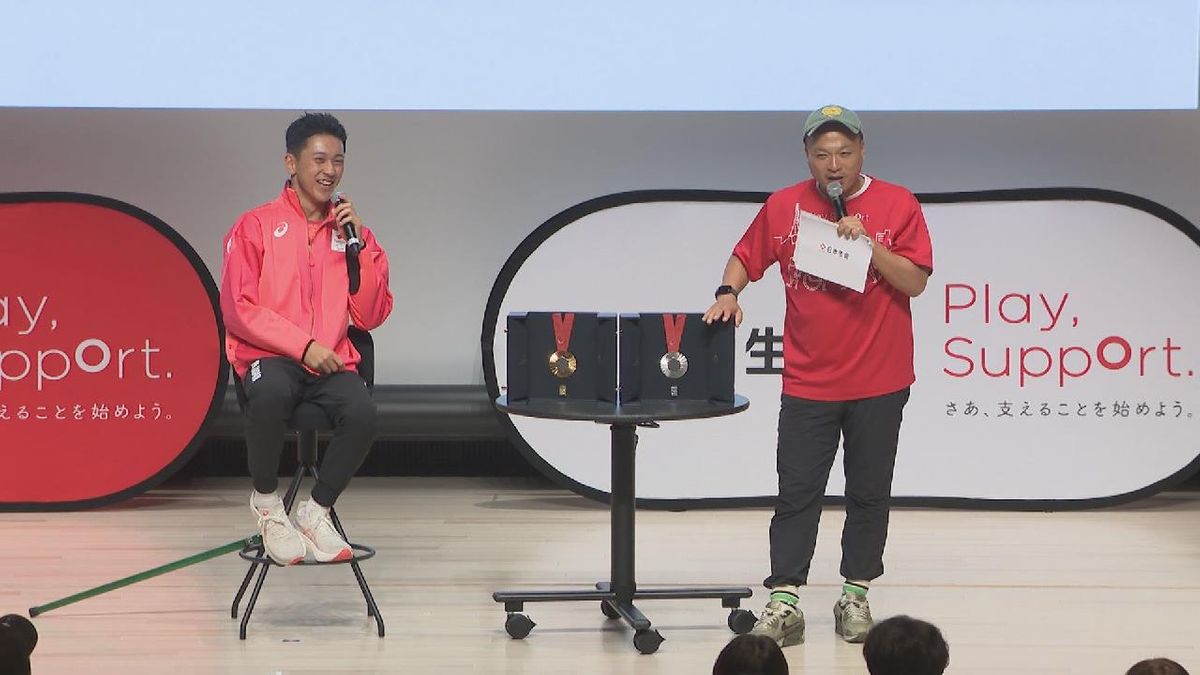 パリパラリンピック「車椅子テニス」の金メダリスト・小田凱人選手　地元の愛知で語る「夢の大切さ」