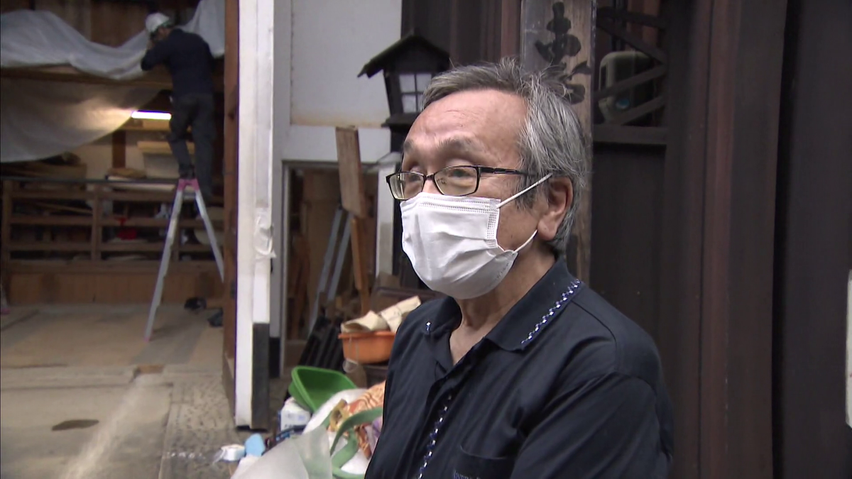 恵比須台組の総代・中村さん