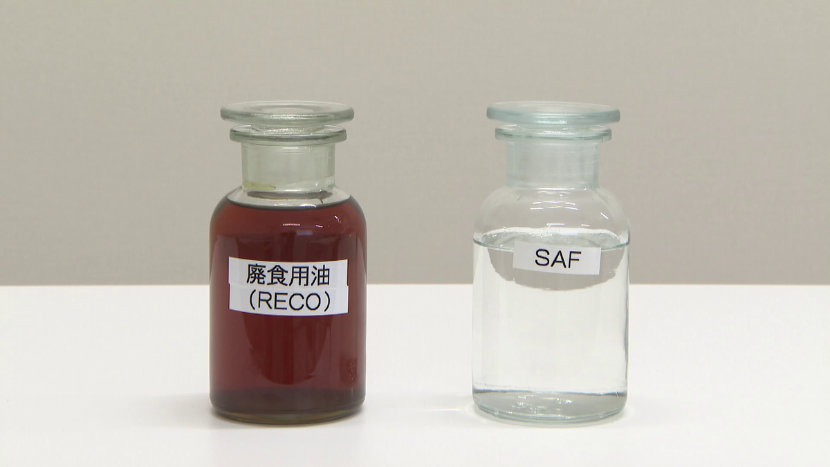 廃食用油とSAF