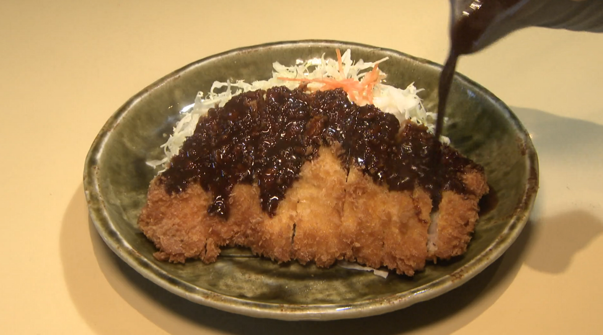 名古屋名物の「みそかつ」