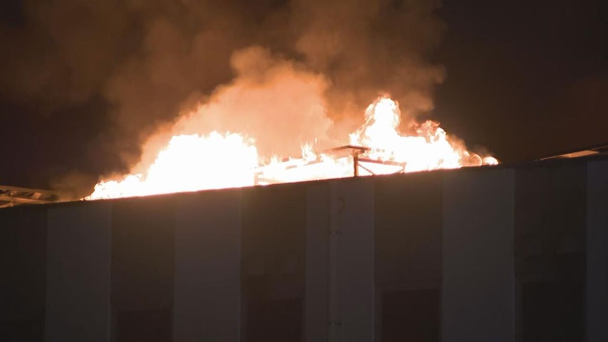 「炎と煙が上がっている･･･」　愛知・津島市の工場で火災　けが人なし