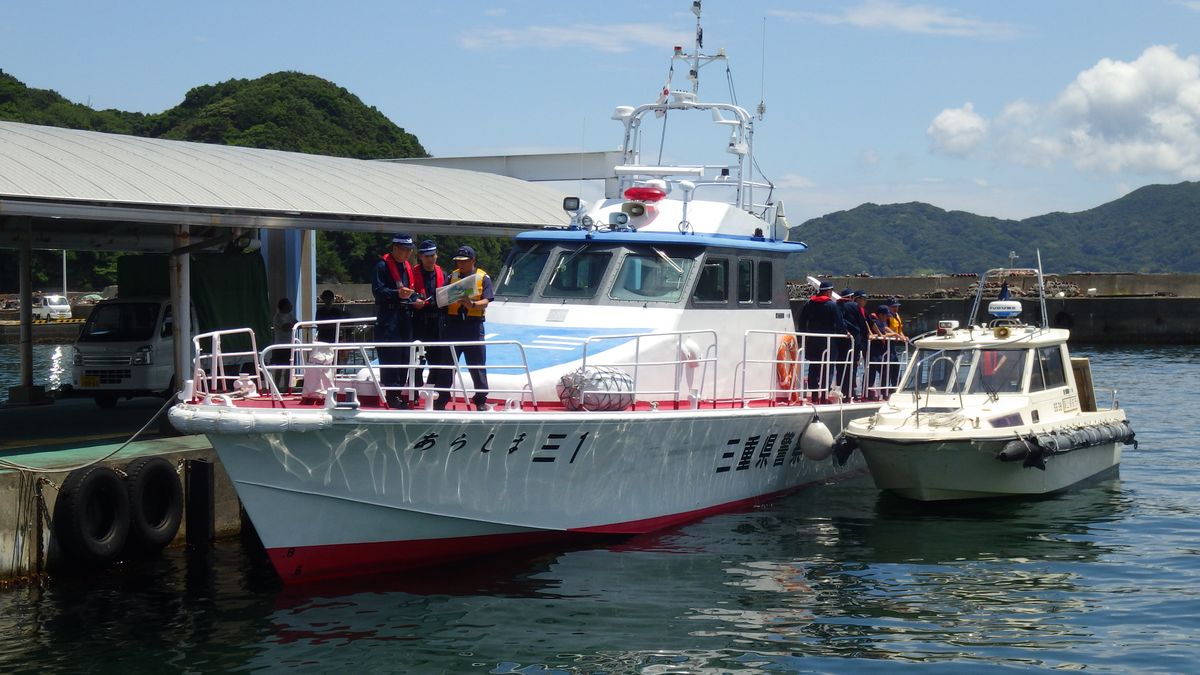 災害時に孤立のおそれがある4つの離島　警察署などが合同で実地踏査　三重・鳥羽市