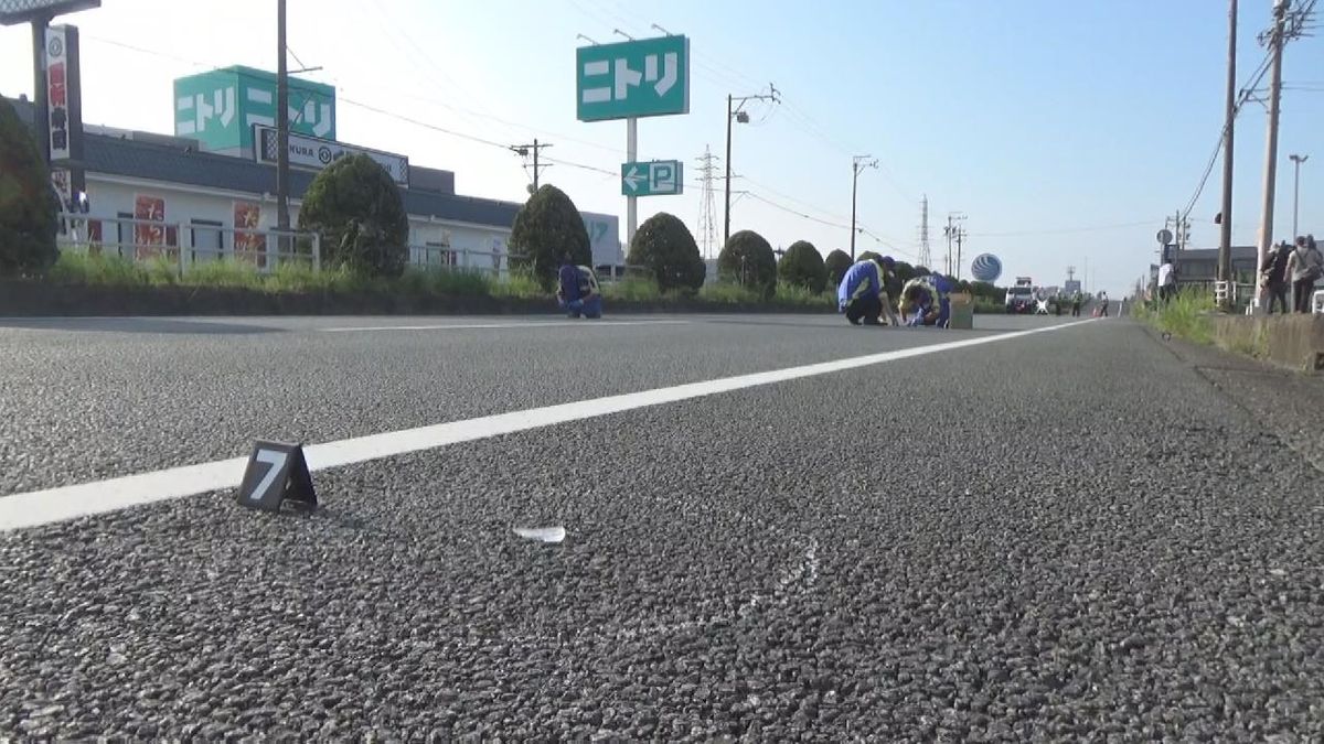 「道路に人が倒れている」と110番通報　国道23号で女性が死亡しているのが見つかる　ひき逃げか　体には車にひかれたような痕　三重・津市