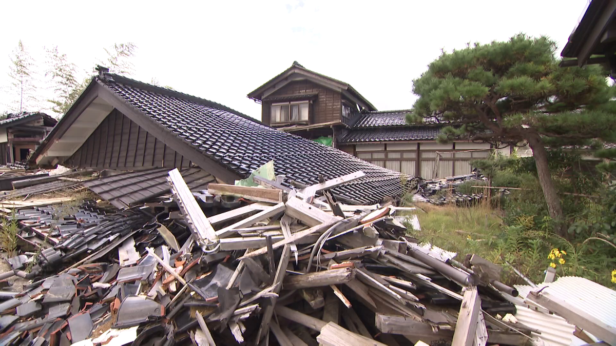 解体が進まない多田さんの自宅