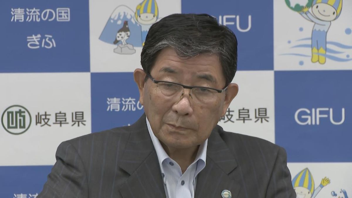 岐阜県の古田知事　次の知事選に不出馬を表明　５期２０年で退任へ