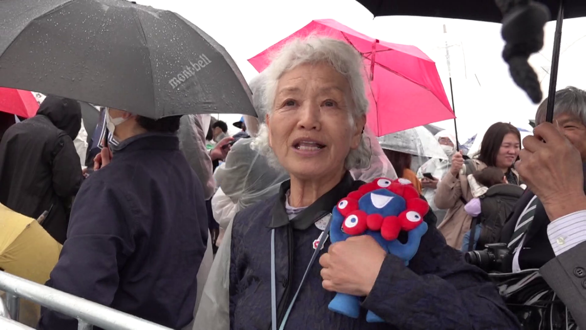 “万博おばあちゃん”こと、山田外美代さん