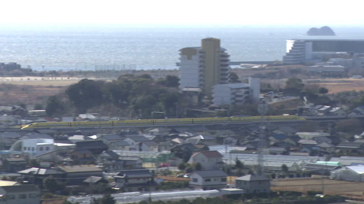 屋上から見えた“下り”のラストラン