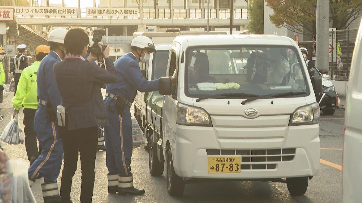 ドライバーに「きよめ餅」約３００個配布　交通安全を呼びかけ　愛知県警