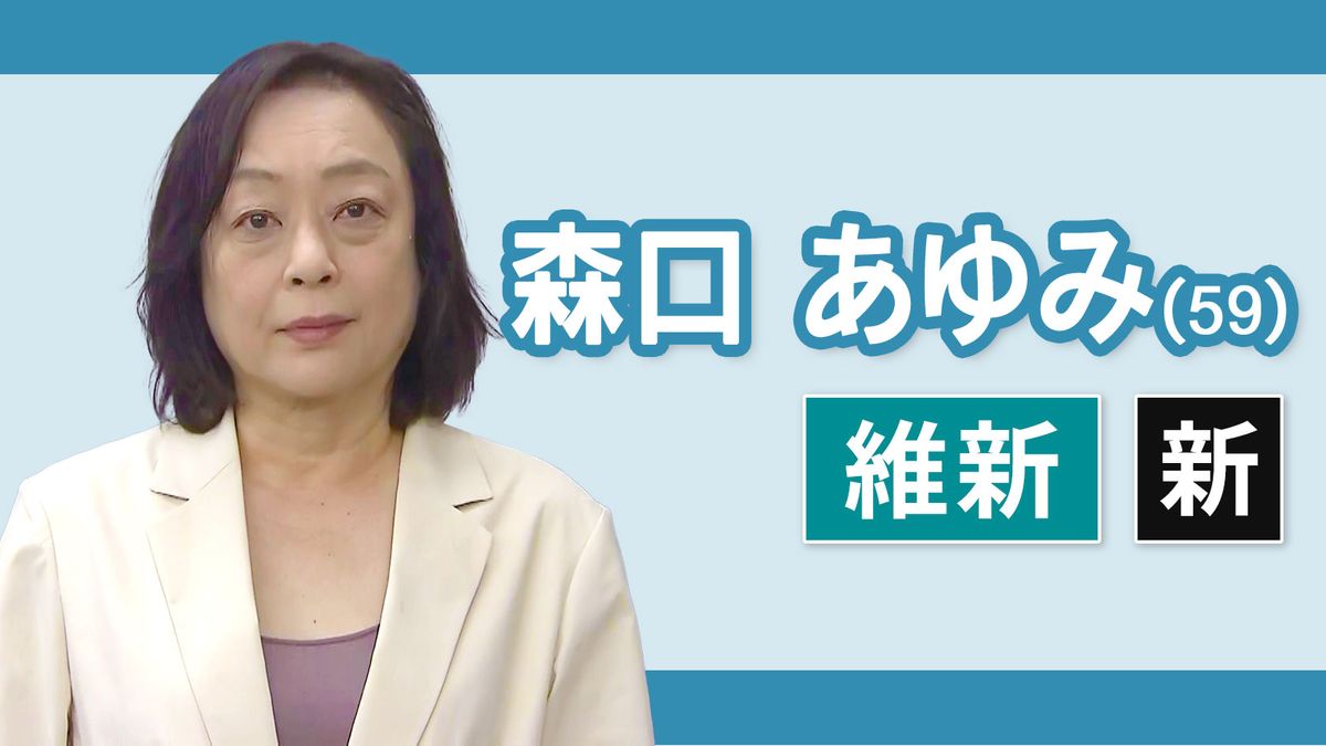 【三重２区】森口あゆみ（日本維新の会・新人）