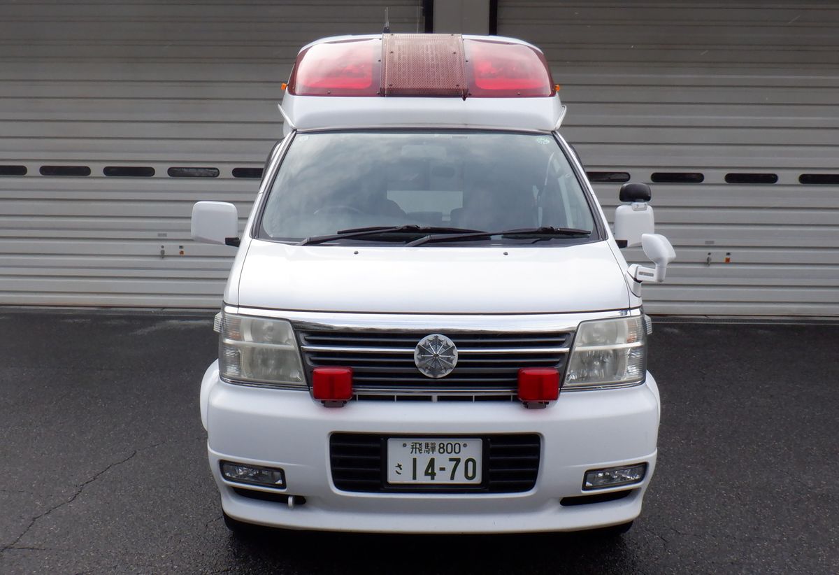 救急車の正面（高山市消防本部提供）