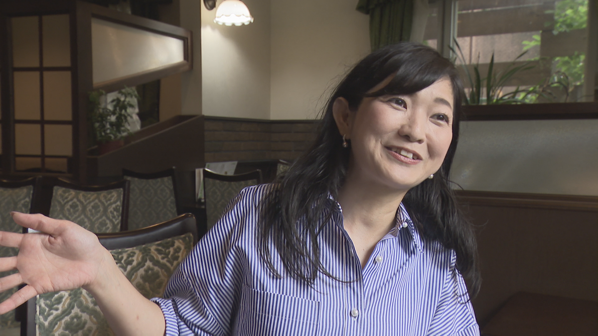当時の様子を話す母・舞さん