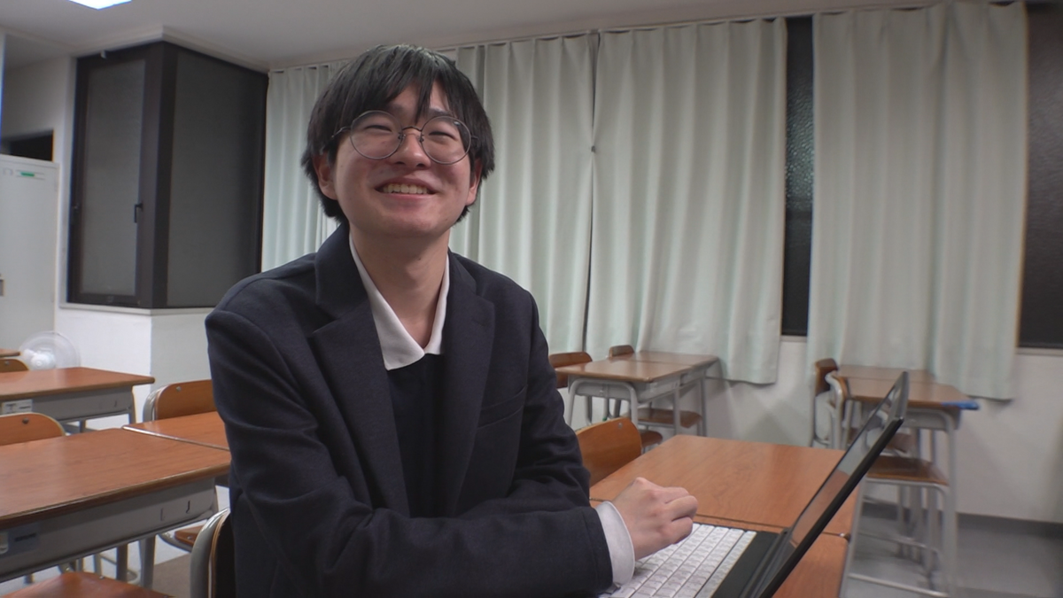 高校2年生の鍋島龍ノ介さん