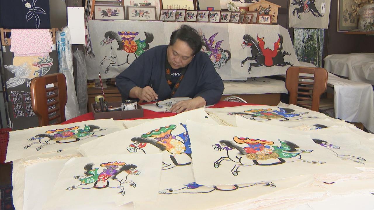 縁起物の「紙絵馬」づくり最盛期 岐阜・高山市（2025年6月17日掲載