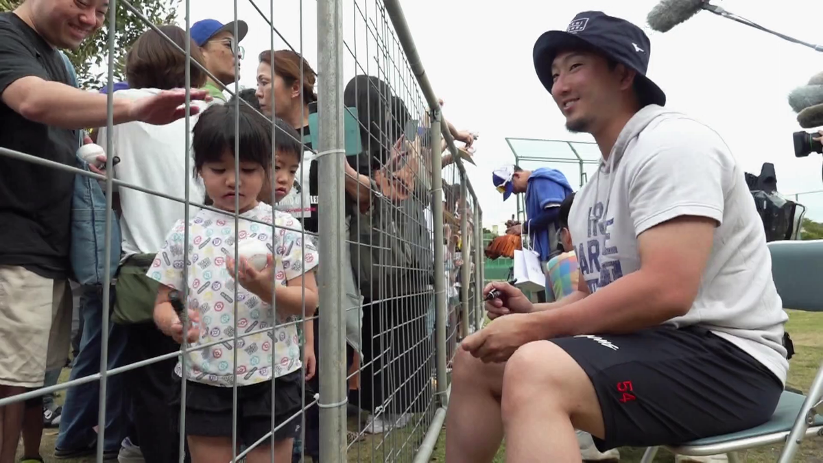 【沖縄キャンプ】中継ぎの柱・藤嶋健人投手のムキムキ筋肉がすごい　中日ドラゴンズ