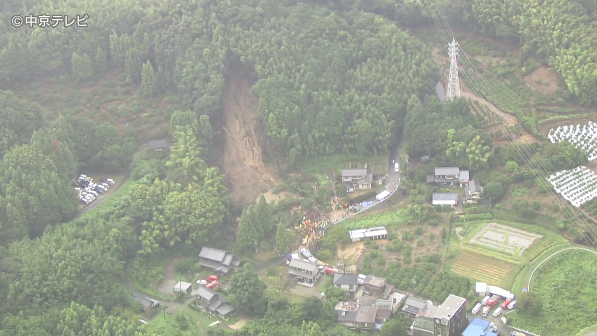 蒲郡市・３人死亡の土砂崩れ　愛知県が事故原因など調査へ　専門家を交えて現場近くの道路やのり面が崩れる危険性などを調査