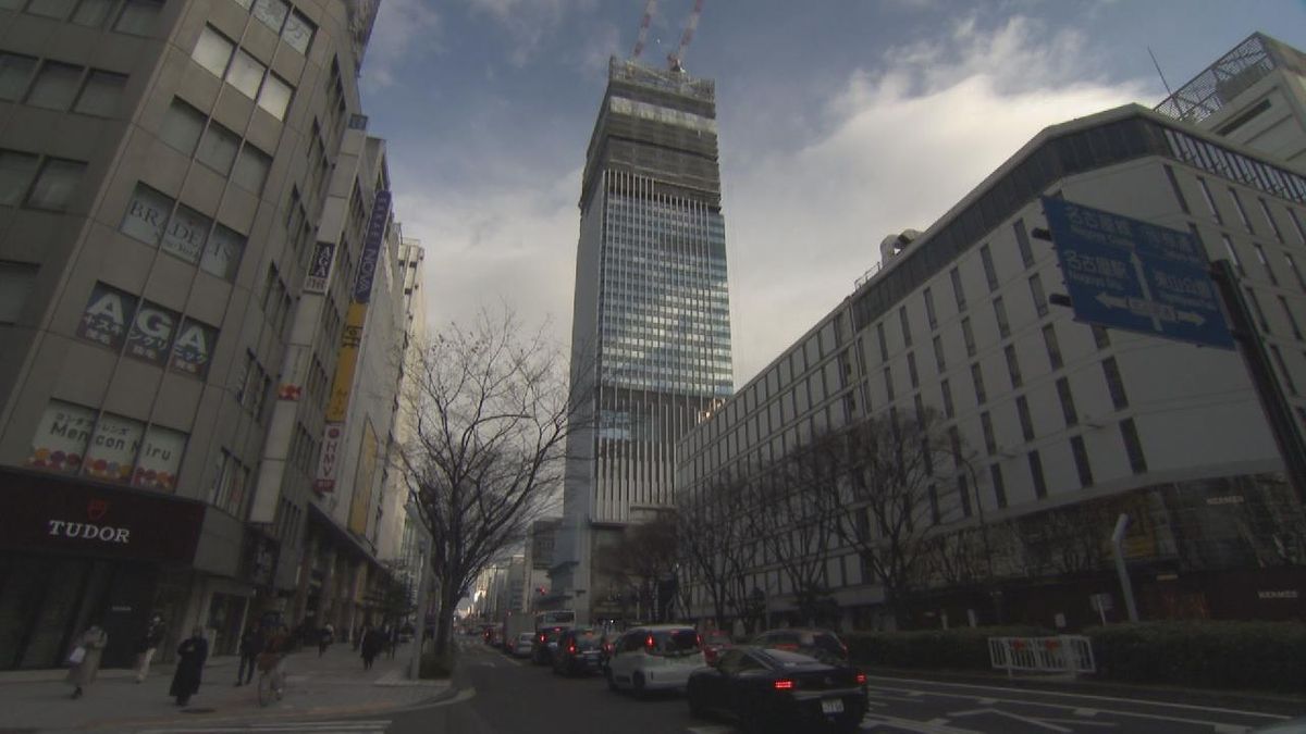 高さ211m 「ザ・ランドマーク名古屋栄」で上棟式 2026年3月の完成目指す