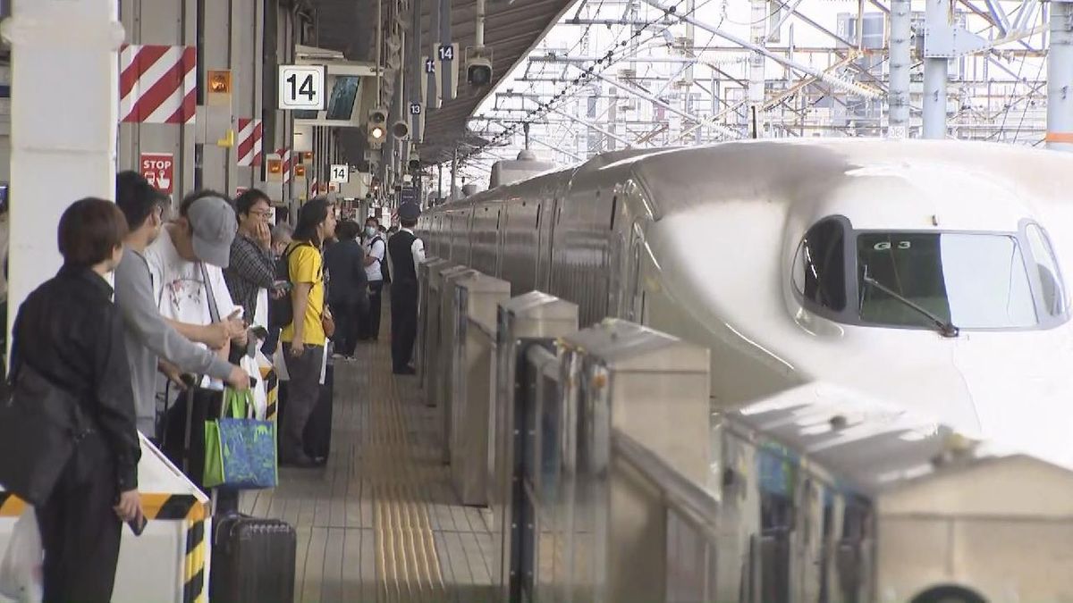 GWの東海道新幹線利用者２％増　「のぞみ」全席指定席で混雑緩和　JR東海