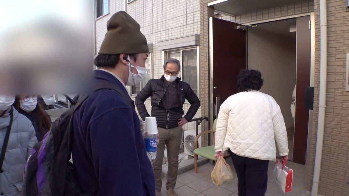 愛知県内の施設に入る職員と利用者たち