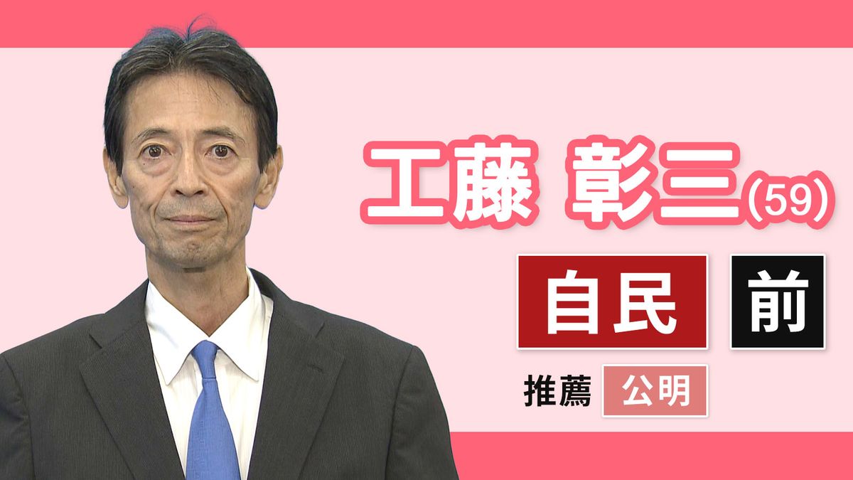 【愛知４区】工藤彰三（自民党・前職）