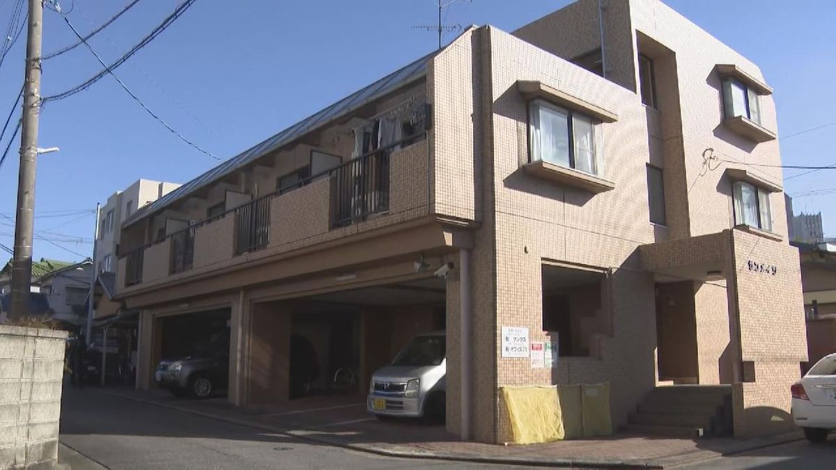 アパート火災　１人死亡　　　　愛知・岡崎市