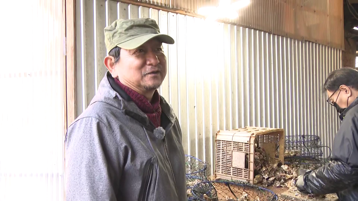 『山安水産』の間宮昌昭さん