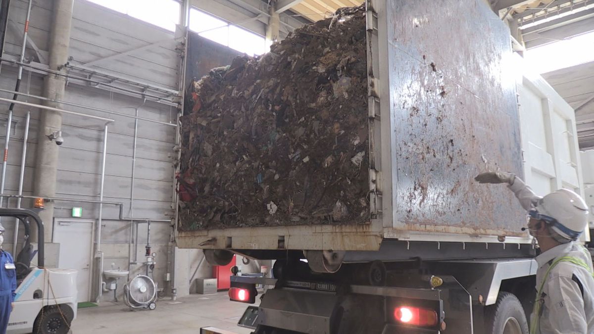 能登半島地震の被災地で建物解体によって出た木くずなどごみを福井県が受け入れ開始