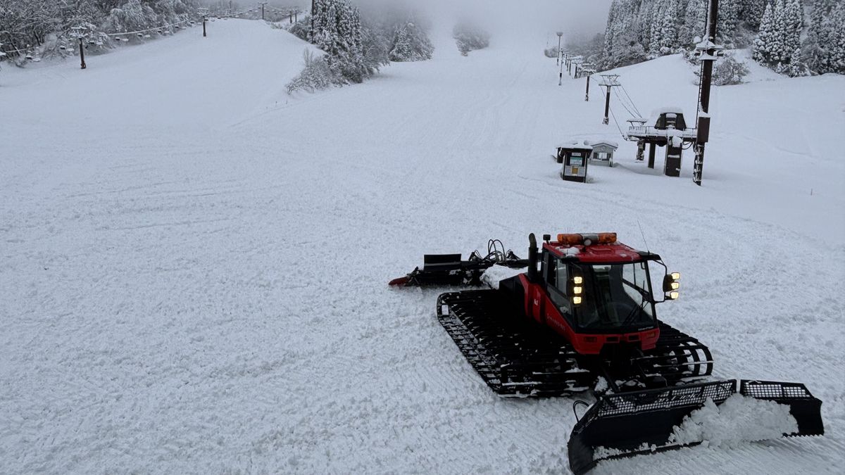 今シーズンは雪に期待して 今庄365スキー場が30日から営業開始 名古屋大阪からツアーバスも