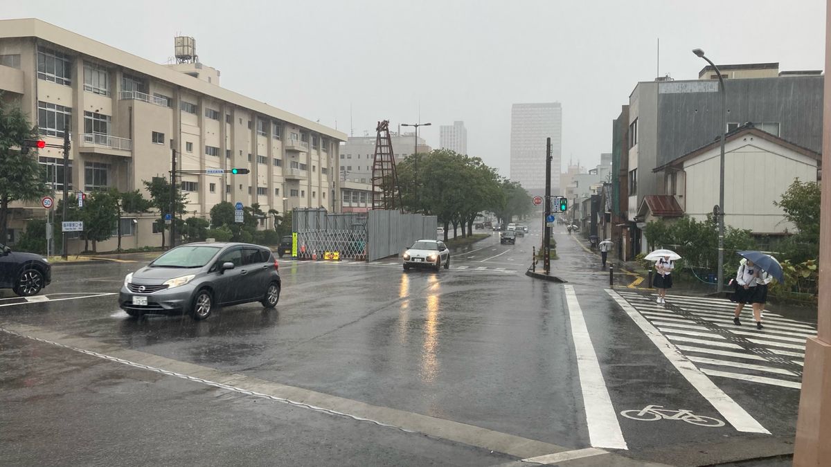 【台風10号】県内は大気の状態不安定に 2日にかけて大雨の見込み 土砂災害や低地の浸水に注意・警戒を
