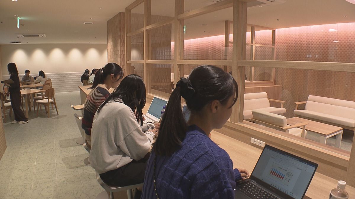 福井工業大学に女子学生専用のラウンジを設置　’少数派’も学年超えた交流を