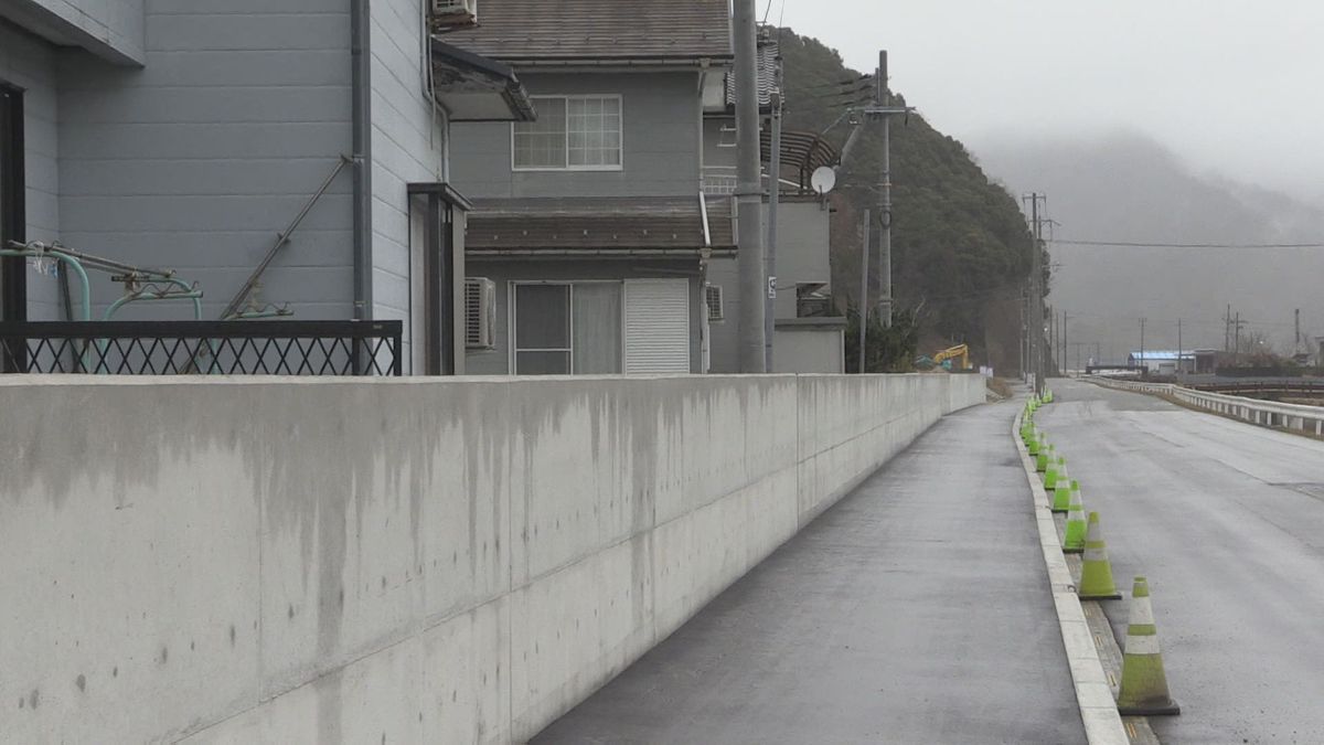 住宅への浸水被害を防ぐ　輪中堤（わじゅうてい）が小浜市に完成へ　