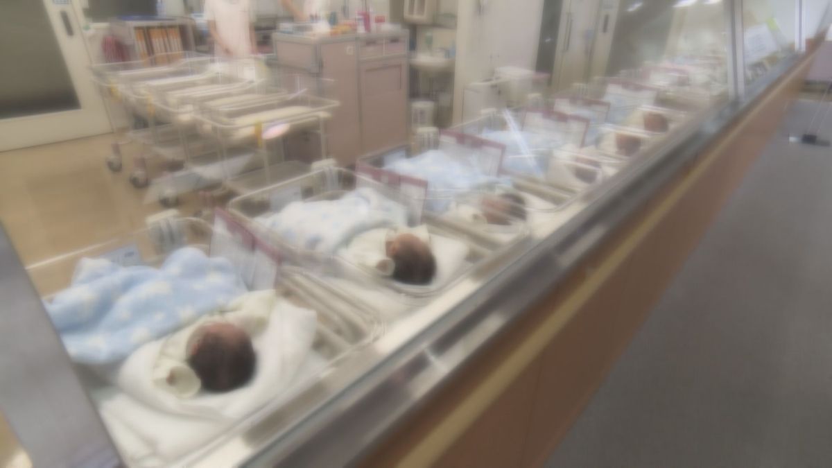 2024年の県内の出生数は4666人で過去最少に 少子高齢化が進む