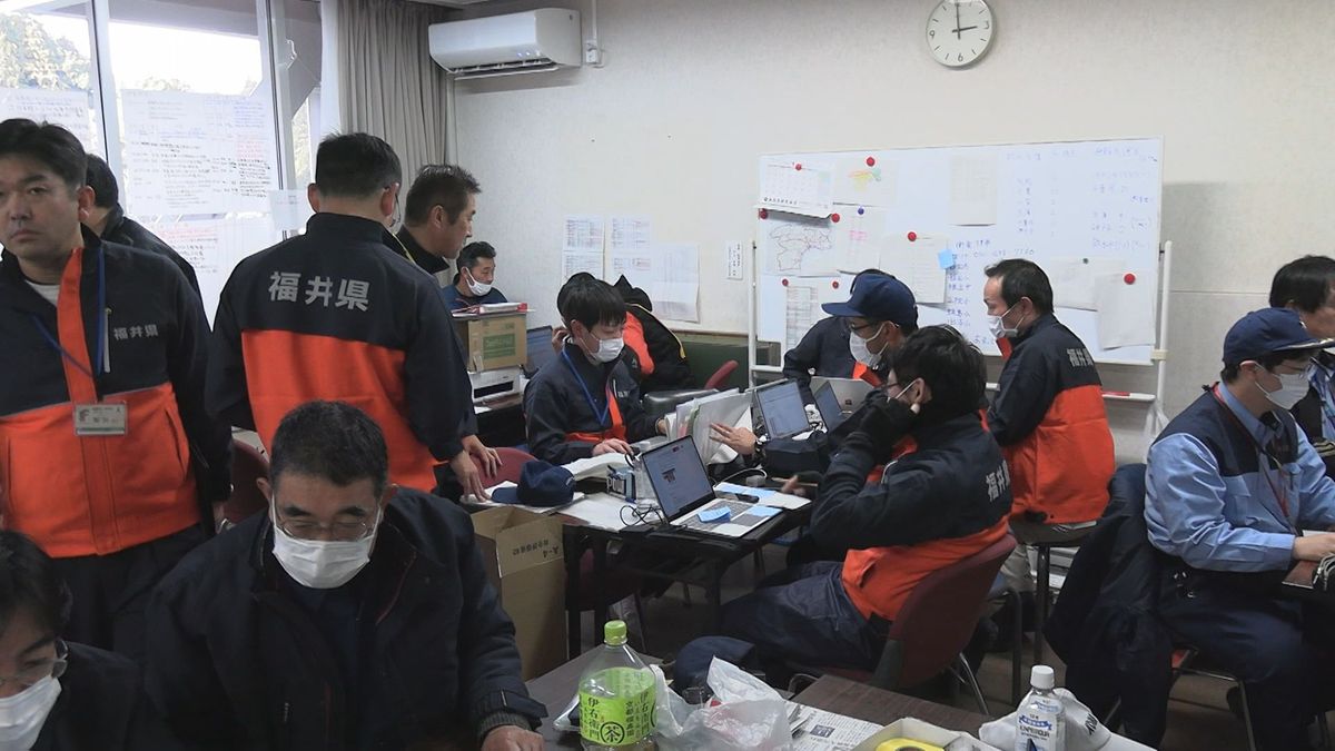 福井県チームが珠洲市で活躍中 支援物資の割り振りなど担当 段ボールベッドなど不足
