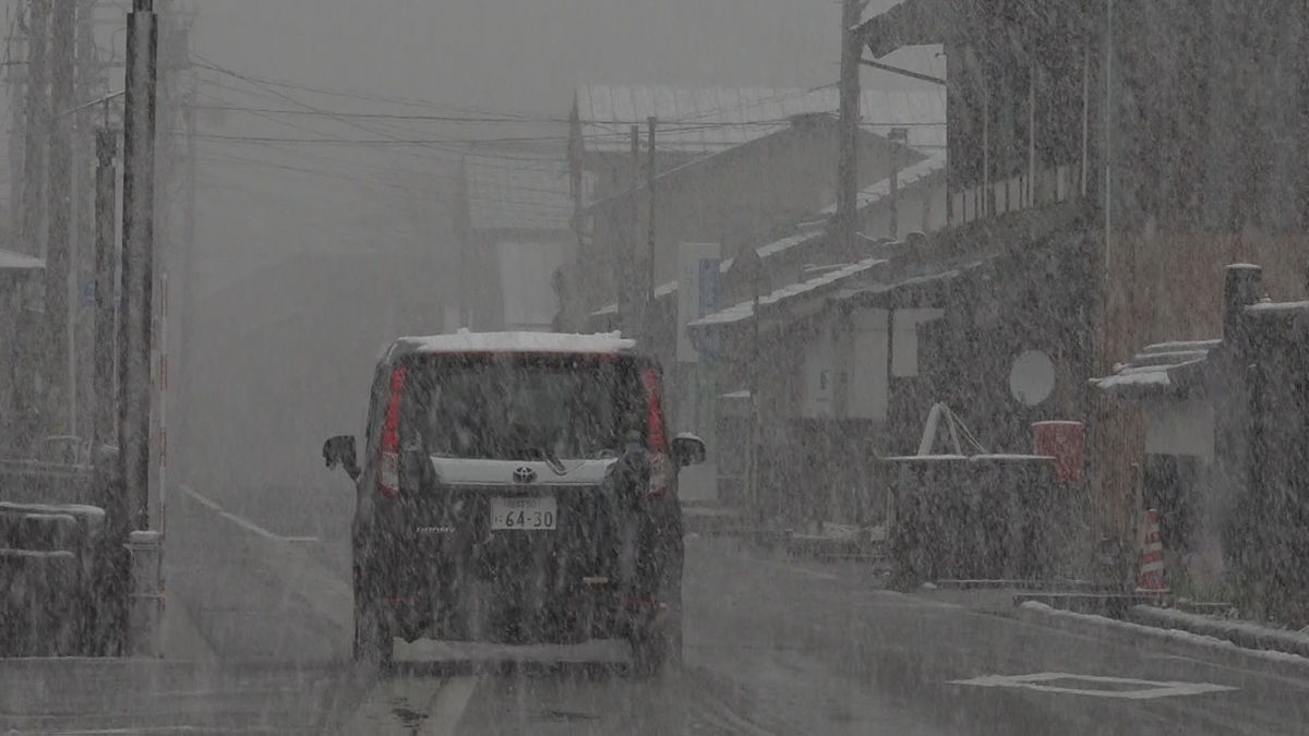 福井で初雪 17日夕方から夜に雪のピーク 奥越25㎝・嶺北平地で2㎝降雪予想