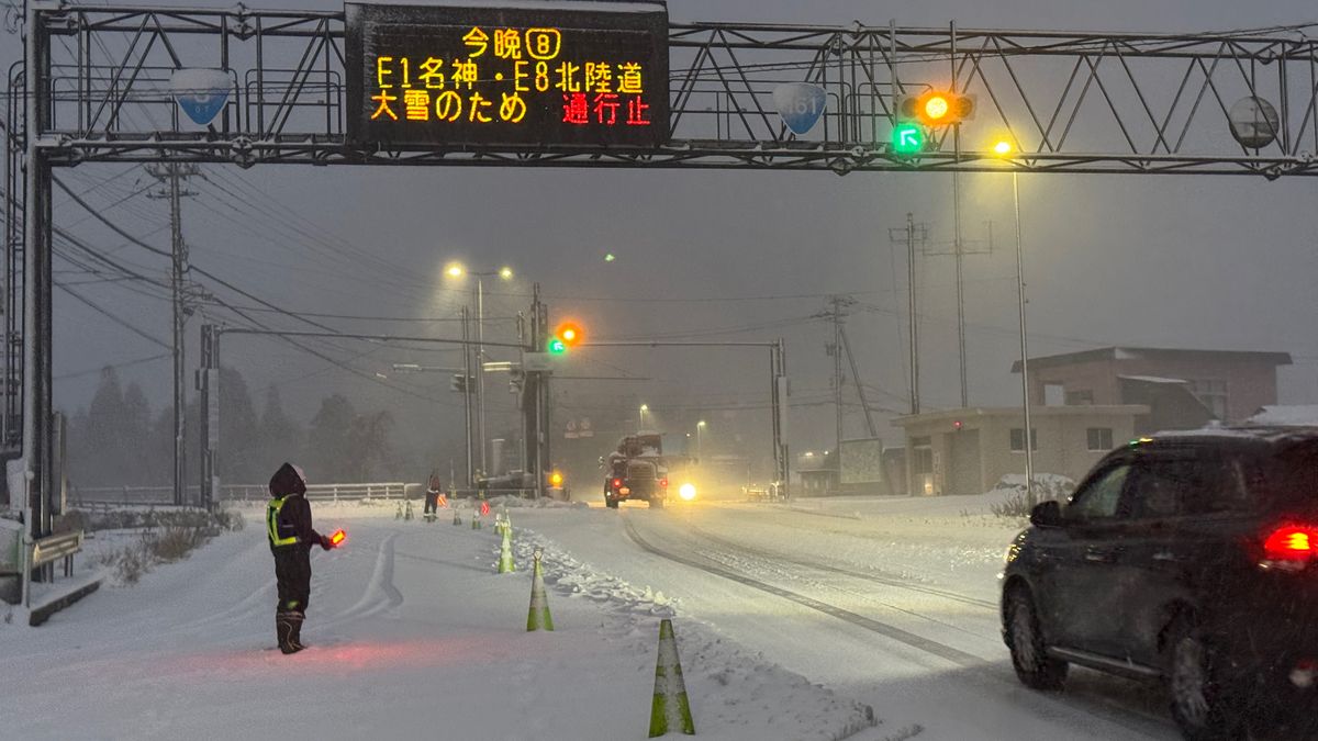 【通行止め】国道158号･417号、北陸道、中部縦貫道、舞若道　10日午前10時現在