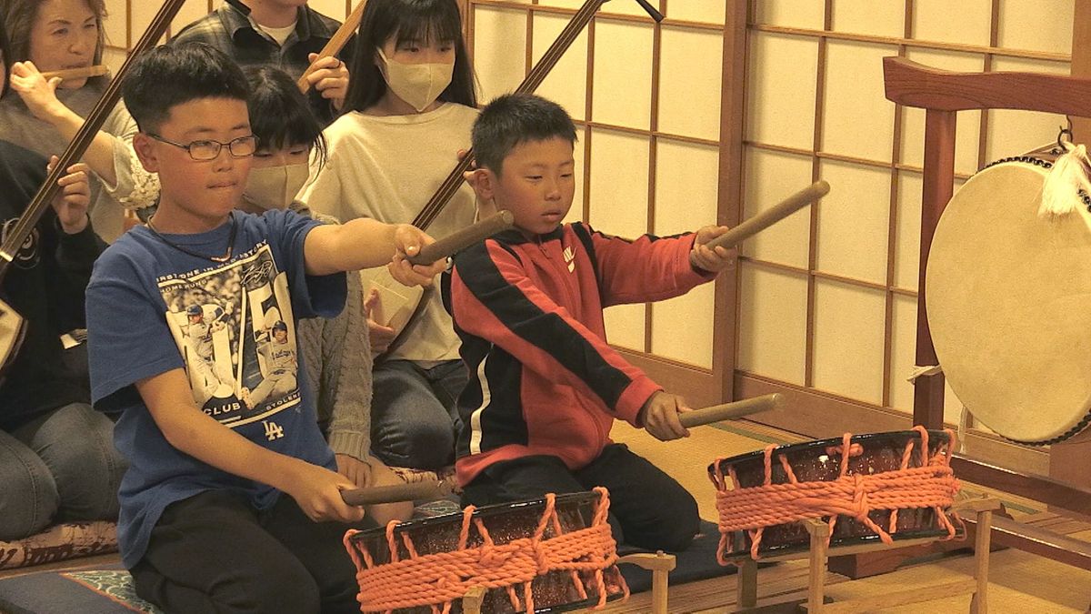 三国祭りは19日に開幕 子どもたちがお囃子練習に打ち込む 大勢の観光客を期待