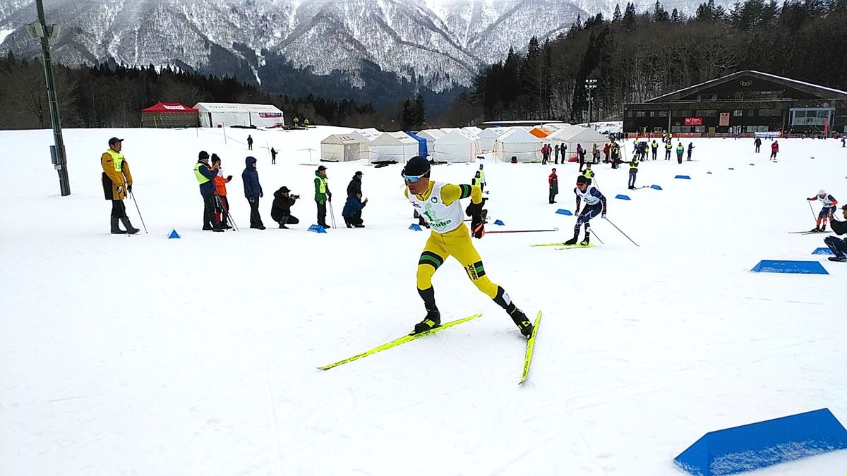 宇田崇二選手が2冠達成 スキー距離 全日本選手権