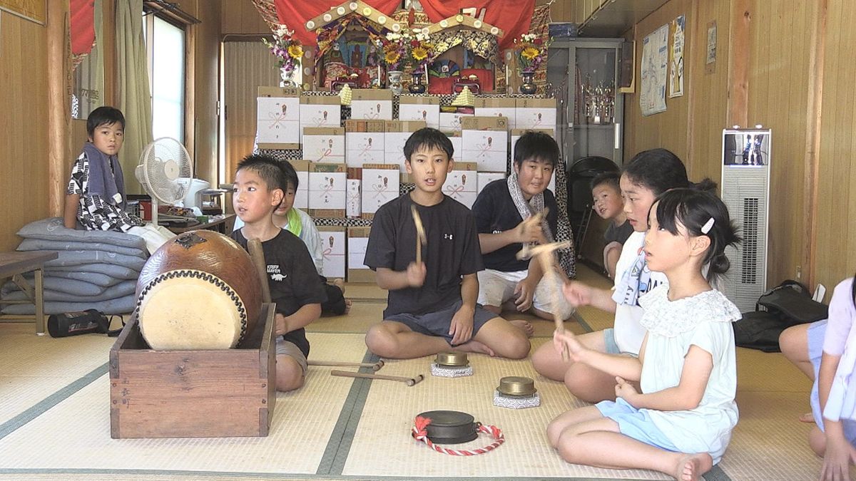 小浜市で子どもたちの無病息災願う「地蔵盆」地域に元気な声響く