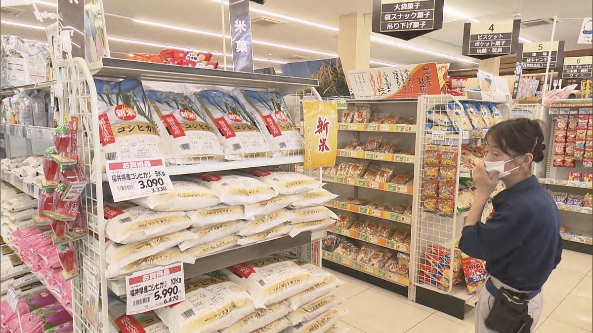 コメ価格「年内このまま」高値続く　割安なハナエチゼン販売好調　県外の家族に送る人も　品薄状態は徐々に解消へ