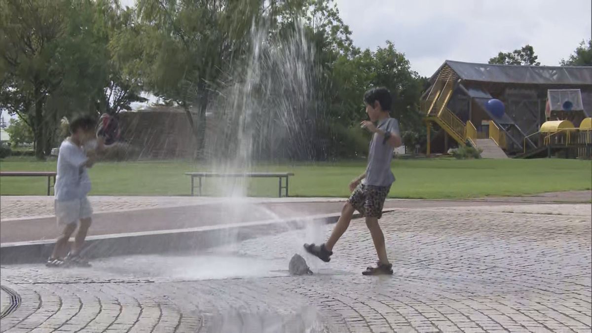 8月に入っても気温の高い日続く 熱中症に十分な注意を