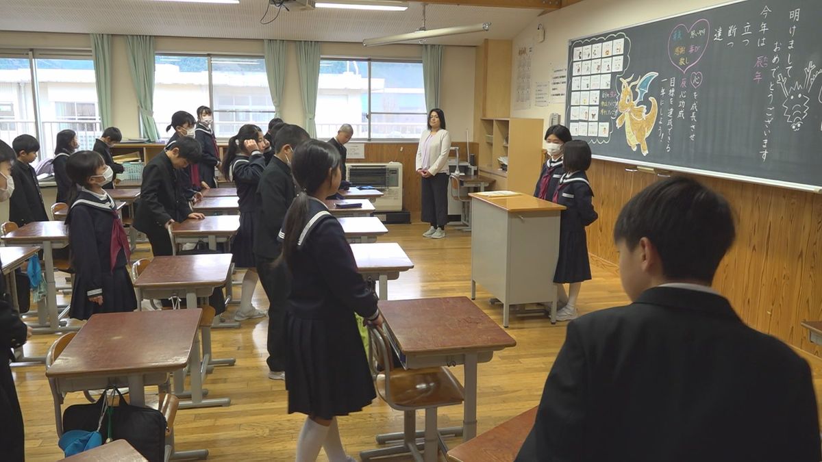 冬休み終わり 小中学校で授業再開 余震続く中で"命を守る"行動を 能登半島地震