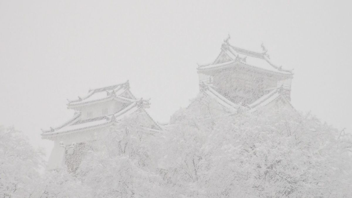 冬に逆戻り、奥越や山あいでは雪　寒暖差による体調管理に注意　福井市内では雪吊り撤去始まる