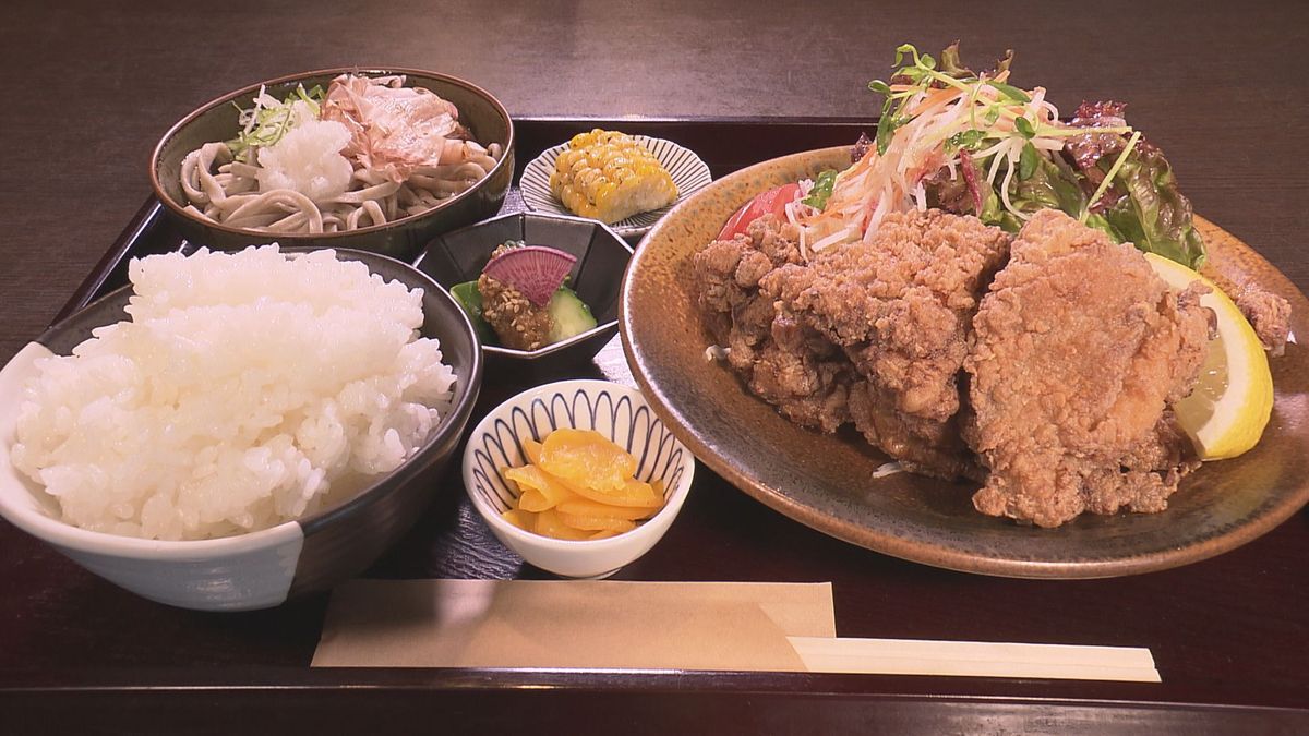 梅雨に負けない晴れやかグルメ③そば店自慢のからあげ定食（2026年7月1 